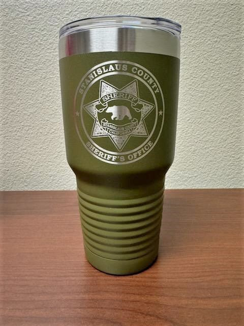 Olive Green Tumbler, 30 oz